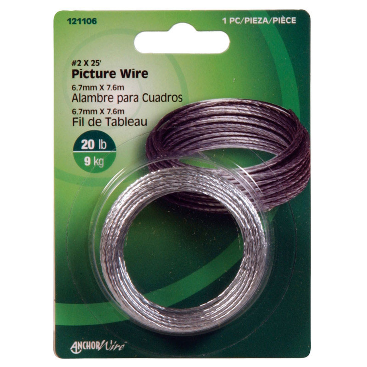 Hillman 121106 25 ft. Picture Wire