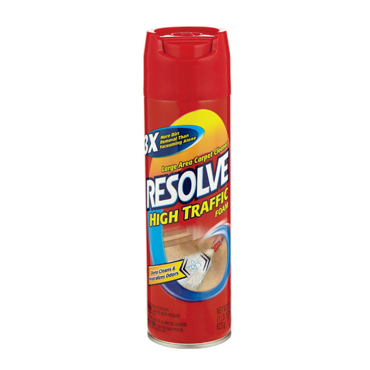 Resolve Heavy Traffic Foam Carpet Cleaner