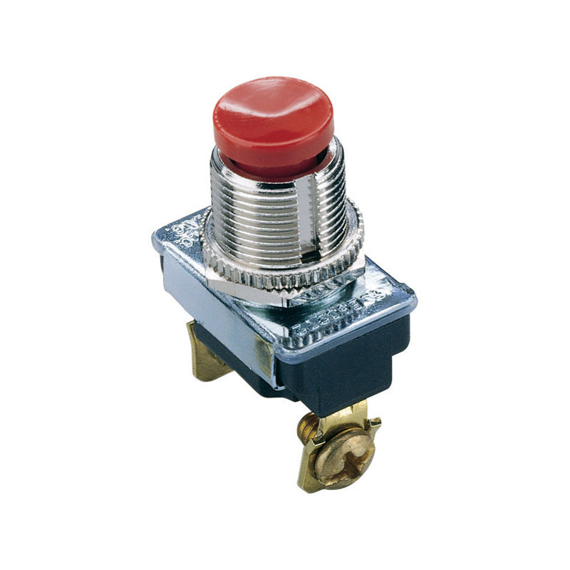 Momentary Switch, 3 AMP, Push Button, Single Pole - No. GSW-23 ...