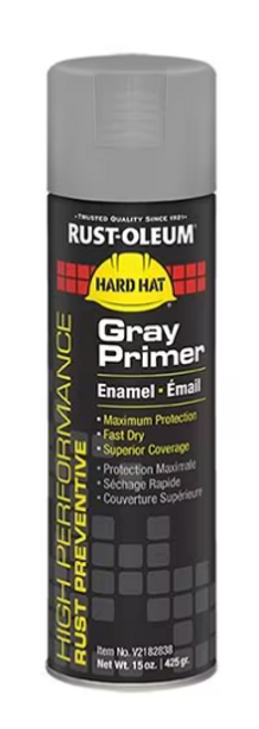Gray Primer, V2100 System Enamel Aerosol, 15 oz. - No. V2182838 Gray Primer, V2100 System Enamel Aerosol, 15 oz. - No. V2182838