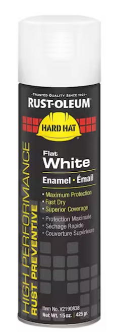 Flat White, V2100 System Enamel Aerosol, 15 oz. - No. V2190838 Flat White, V2100 System Enamel Aerosol, 15 oz. - No. V2190838