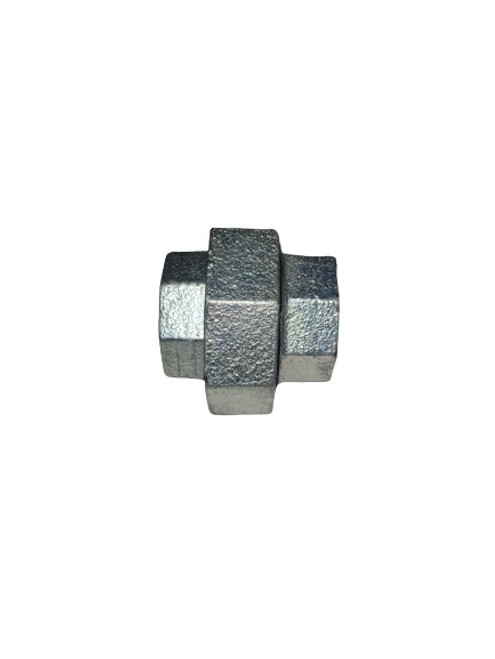 Galvanized Malleable Iron Union, Class 150, Multiple Sizes