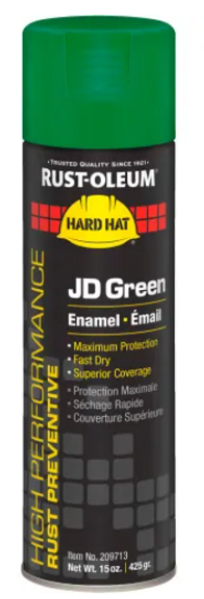 John Deere Green, V2100 System Enamel Aerosol, 15 oz. - No. 209713 John Deere Green, V2100 System Enamel Aerosol, 15 oz. - No. 209713