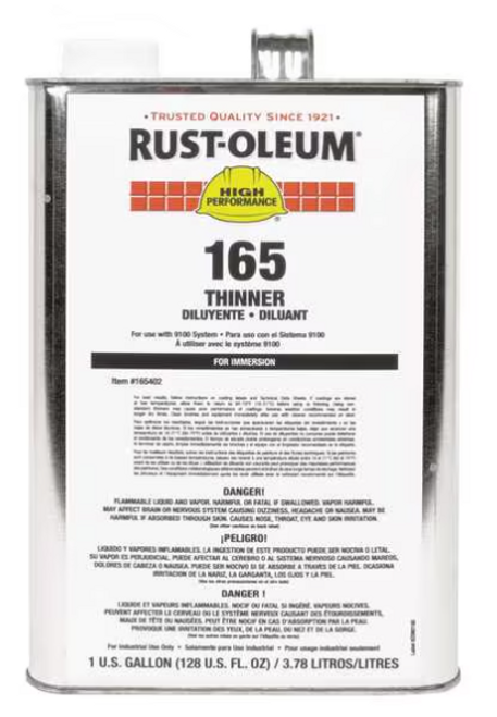 165 Paint Thinner, 1 Gallon - No. 165402 165 Paint Thinner, 1 Gallon - No. 165402