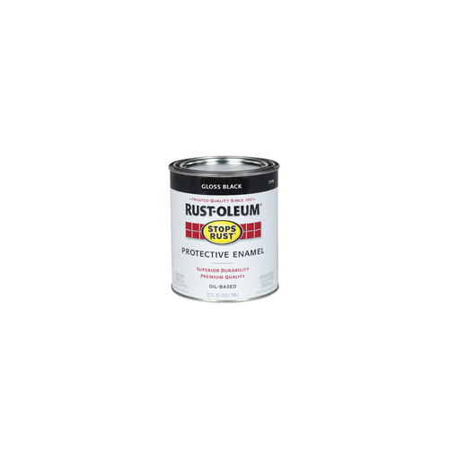 Enamel Oil Base Paint Gloss Black Qt - No. 7779-504 Enamel Oil Base Paint Gloss Black Qt - No. 7779-504