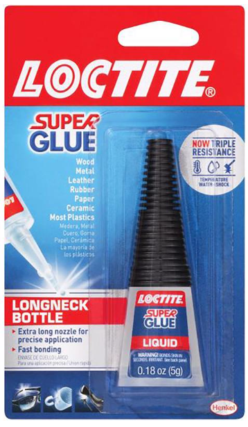 Super Glue Longneck Bottle, 5 Grams - No. 21309