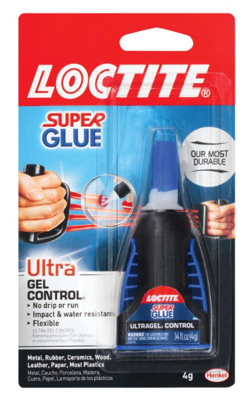 Super Glue Gel Longneck Bottle, 4 Grams - No. 1363589