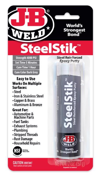 Universal Epoxy Putty 2 oz Stick - No. 8267-S