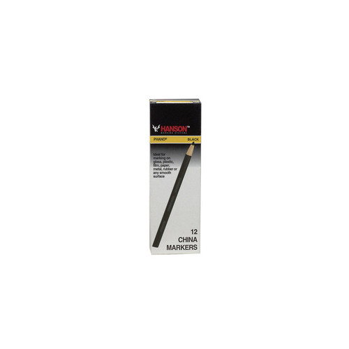 C.H. Hanson 6.8 in. L China Marker Black 1 pc 10391