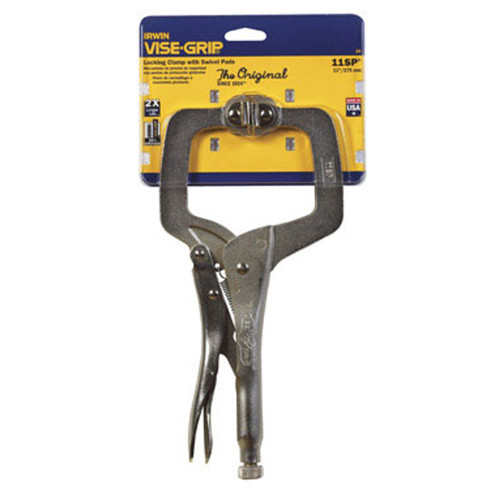 Locking C-Clamp With Pads 3-3/8" Opening Brand Vise Grip " - No. 20 Locking C-Clamp With Pads 3-3/8" Opening Brand Vise Grip " - No. 20