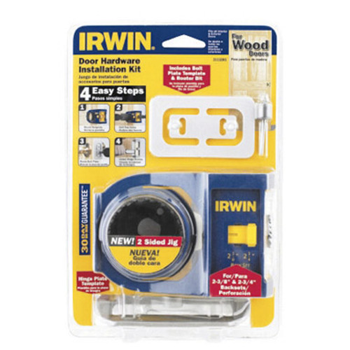 Door Lock Installation Kit Wood Door - No. 3111001