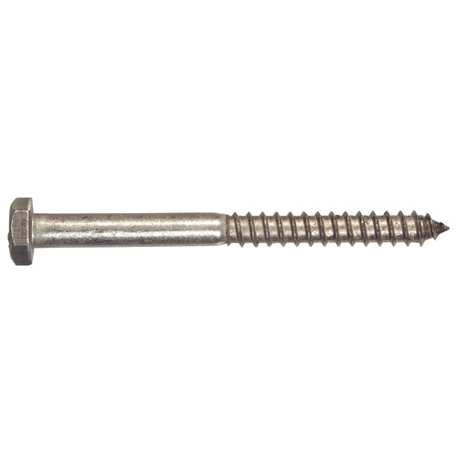 5/16 Lag Screw, Hex Head, 18-8 Stainless Steel