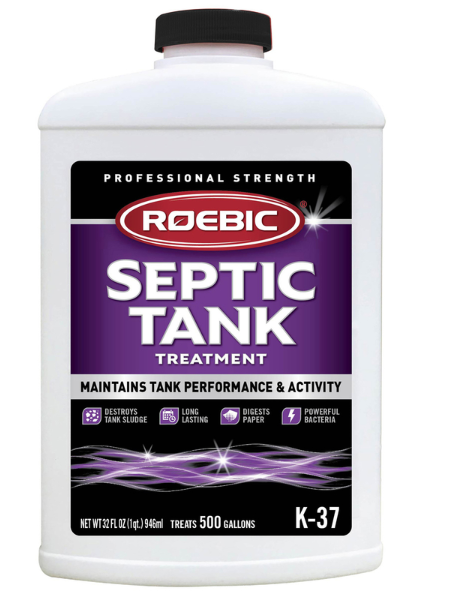 Septic Tank Treatment, Quart - No. K-37