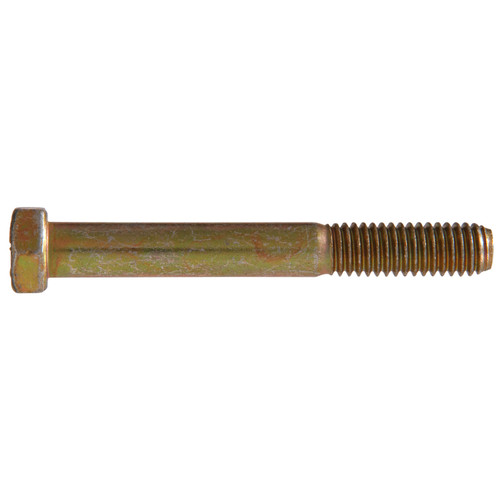1" Grade 8 Hex Bolt, Zinc Yellow, NC 8 Thread, Multiple Lengths