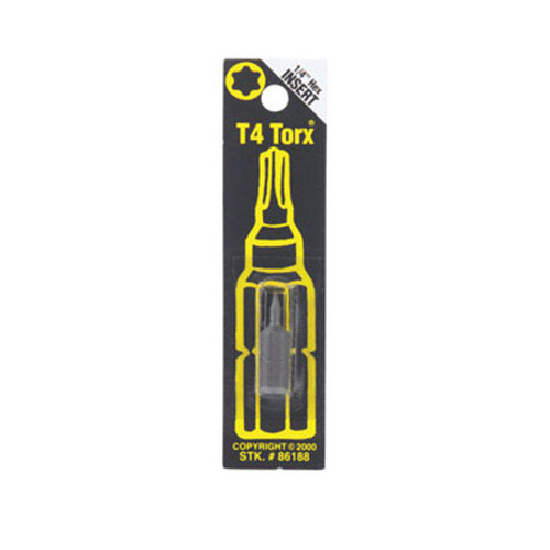 T4 Torx Bit - No. 86188 T4 Torx Bit - No. 86188