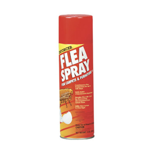 Flea Spray For Carpet and Furniture Aerosol 14 oz - No. FS-14 Flea Spray For Carpet and Furniture Aerosol 14 oz - No. FS-14