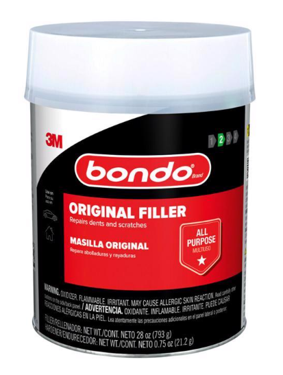 Bondo Body Filler, Quart - No. B262