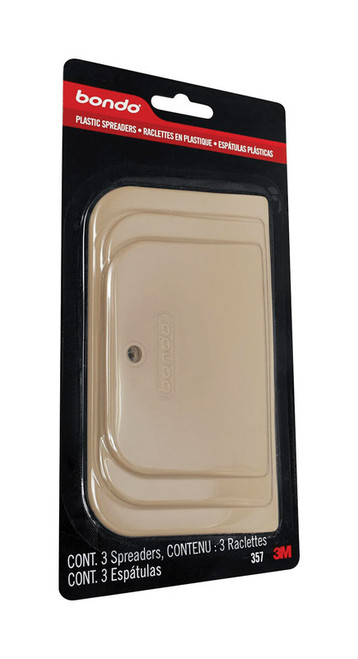 Bondo Plastic Spreaders Set of 3 - No. 357 Bondo Plastic Spreaders Set of 3 - No. 357
