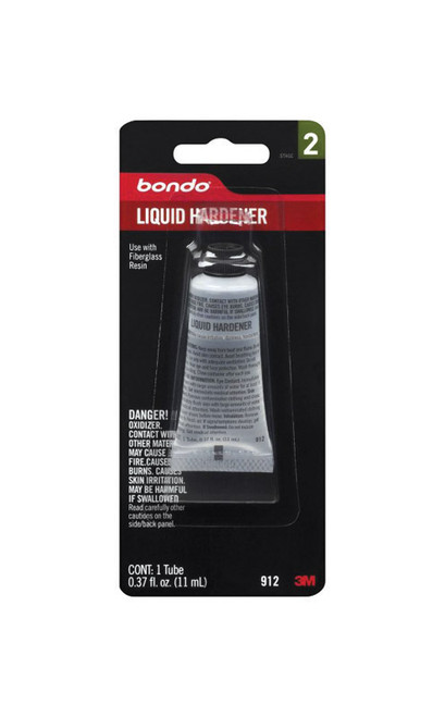 Bondo Liquid Hardener Polyester 0.37 oz - No. 912 Bondo Liquid Hardener Polyester 0.37 oz - No. 912