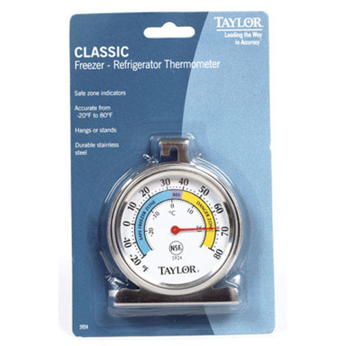 NEW TAYLOR 5939N CLASSIC STAINLESS MEAT THERMOMETER EASY READ DIAL  ADJUSTABLE