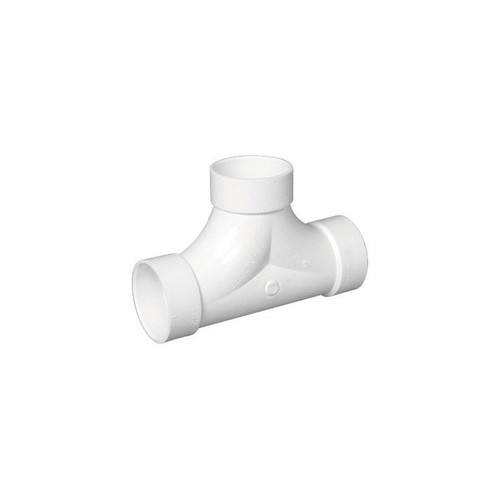 4" X 4" X 4" PVC/DWV 2 Way Cleanout Tee - No. PVC004480800HA 4" X 4" X 4" PVC/DWV 2 Way Cleanout Tee - No. PVC004480800HA
