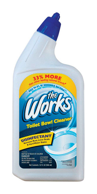 The Works Toilet Bowl Cleaner 32 oz - No. 03310WK The Works Toilet Bowl Cleaner 32 oz - No. 03310WK