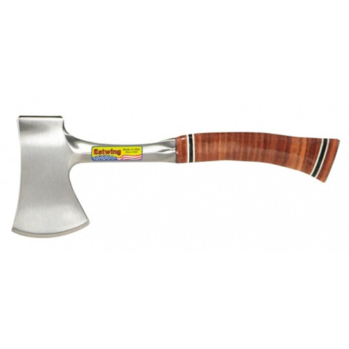 14" Sportsman Axe, Leather Grip - No. E24A