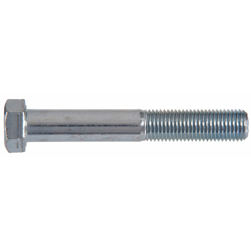 9/16-18 Grade 5 Hex Bolt, Zinc Blue, NF