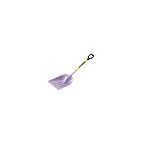 #12 Grain Scoop Shovel, 27" Handle, Poly D-Grip - No. 49010 #12 Grain Scoop Shovel, 27" Handle, Poly D-Grip - No. 49010