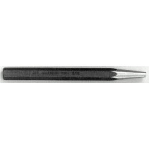 1/4" X 5" L Solid Punch, 3/8" Hex Body, Black Oxide - No. 20003/#400