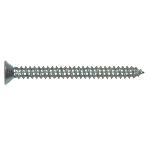 #6 Tapping Screw, Flat Head, Phillips, 100/BX