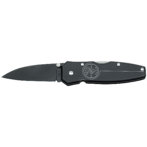 Black Lightweight Lockback Knife, 2-1/2” Drop Point Blade - No. 44001-BLK Black Lightweight Lockback Knife, 2-1/2” Drop Point Blade - No. 44001-BLK