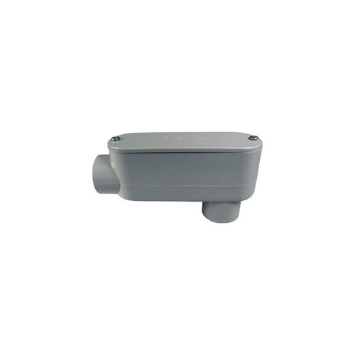 Corps De Conduit En PVC Gris - CANTEX - Connexion Vissée - LB2 - 10 Pouces