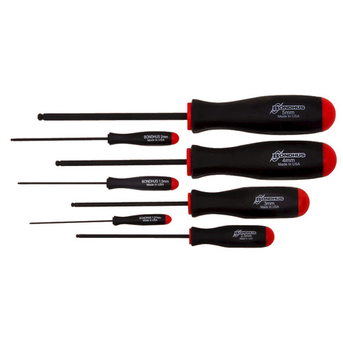 1.27 MM - 5 MM, Ball End Screwdriver Set, ProGuard Finish - No. 10687