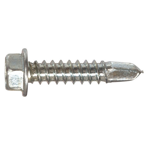 1/4-14 X 7/8 Hex Washer Head Self Drilling Stitch Screw, 5/16 Drive 1/4-14 X 7/8 Hex Washer Head Self Drilling Stitch Screw, 5/16 Drive