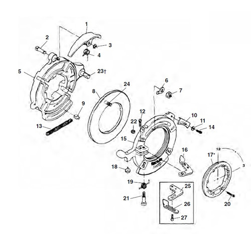 714 Self-Opening Receding Die Head (NPT)-NO DIES - No. 26152