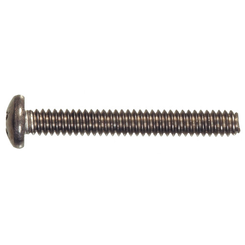 6-32 Machine Screw, Round Head, Phillips, 8-18 Stainless, Various Lengths