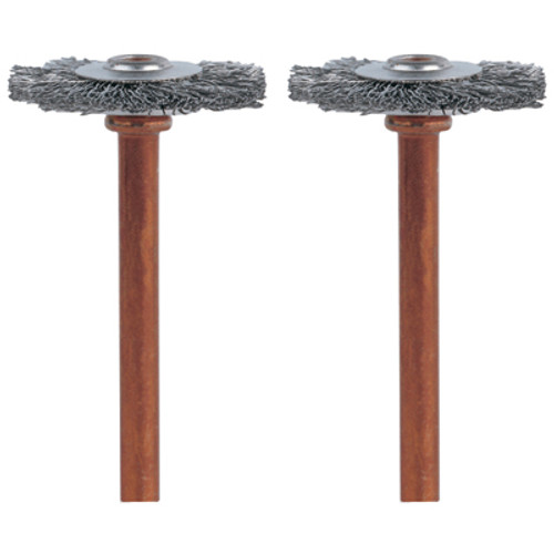 3/4" Stainless Steel Brushes, 2PK - No. 530-02