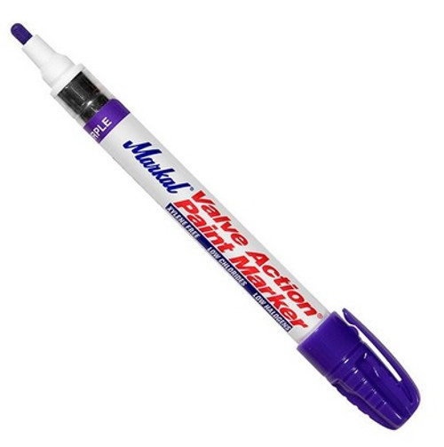 Purple Valve Action Paint Marker - No. 096817 Purple Valve Action Paint Marker - No. 096817