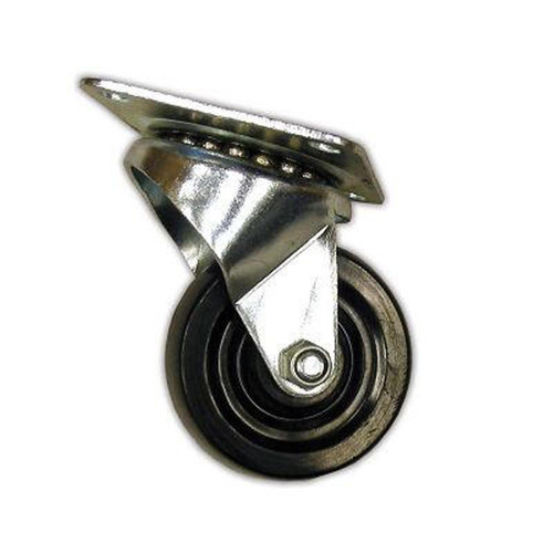 2-1/2" Hard Rubber Caster, Swivel, 150 lb Load - No. E-25-HR-S 2-1/2" Hard Rubber Caster, Swivel, 150 lb Load - No. E-25-HR-S