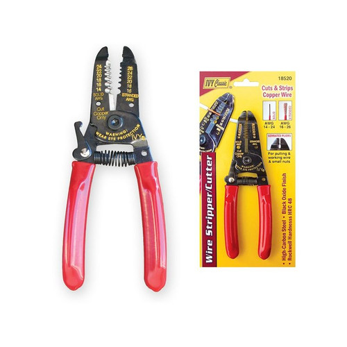 Wire Stripper/Cutter 14-26 AWG - No. 18520 Wire Stripper/Cutter 14-26 AWG - No. 18520