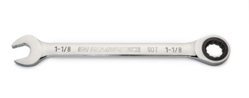 1-1/8" 90-Tooth 12 Point Ratcheting Combination Wrench - No. 86955 1-1/8" 90-Tooth 12 Point Ratcheting Combination Wrench - No. 86955