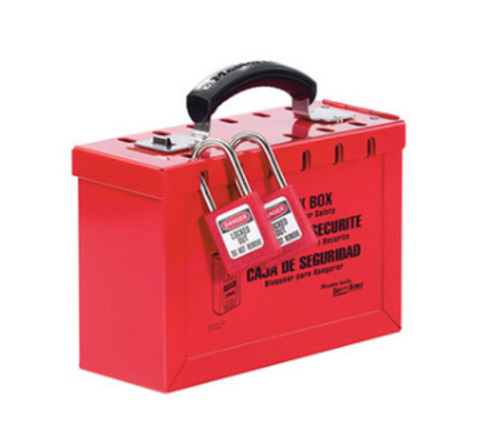 Latch Tight Portable Group Lock Box - No. 498A