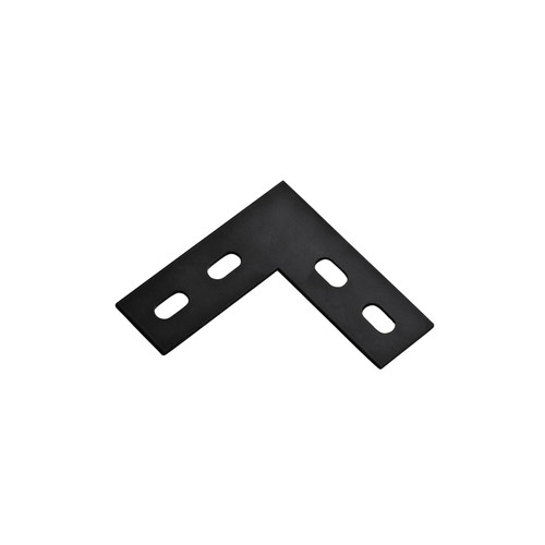 Corner Brace, 4.5 X 1.5 X 1/8, Black - No. N351-504 Corner Brace, 4.5 X 1.5 X 1/8, Black - No. N351-504