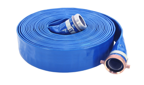 1-5/8" x 25" PVC Rubber Discharge Hose  - No. HA3803003 1-5/8" x 25" PVC Rubber Discharge Hose  - No. HA3803003