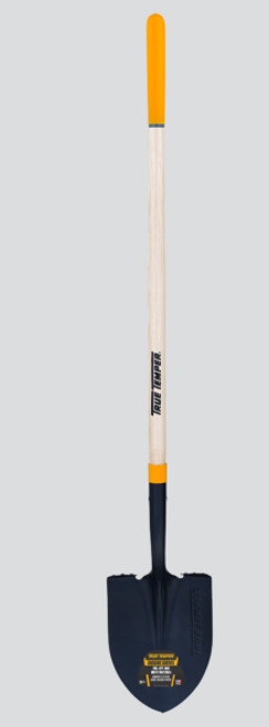 Forged Round Point Shovel with Comfort Step and Cushion End Grip on Hardwood Handle - No. 2585600 Forged Round Point Shovel with Comfort Step and Cushion End Grip on Hardwood Handle - No. 2585600