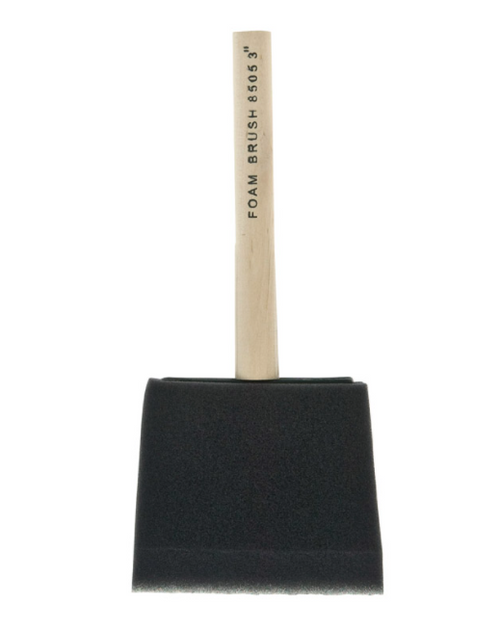 3" Chiseled Foam Paint Brush - No. 8505-3 3" Chiseled Foam Paint Brush - No. 8505-3