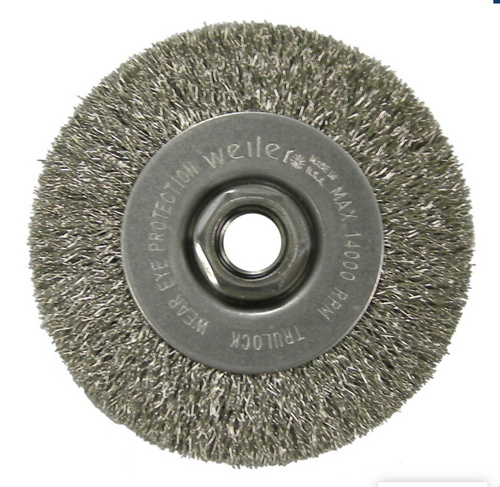 4" Narrow Face Crimped Wire Wheel  - No. 13081