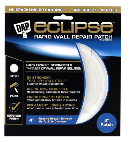 4" Eclipse Ready to Use Neutral Wall Patch 1pk - No. 7079809163 4" Eclipse Ready to Use Neutral Wall Patch 1pk - No. 7079809163