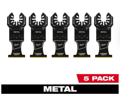 1-3/8 in. W Carbide Open-Lok Metal Blade Extreme Metal 5PK - No. 49-25-1505 1-3/8 in. W Carbide Open-Lok Metal Blade Extreme Metal 5PK - No. 49-25-1505